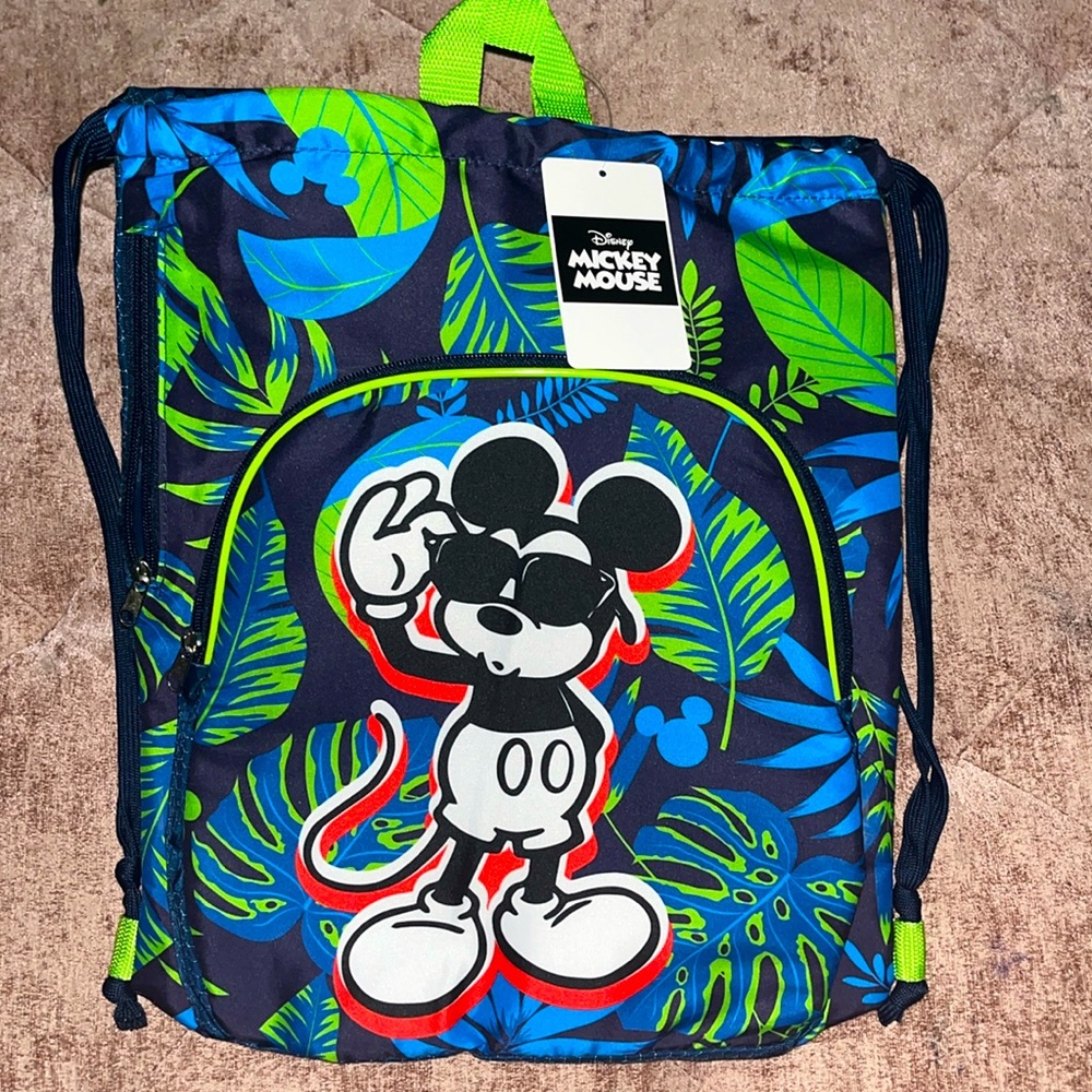 Disney Mickey Mouse cinch backpack